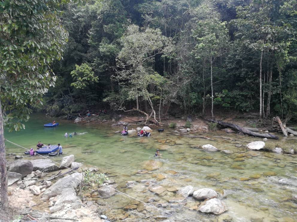 Taman Rekreasi Lubuk Kain, Sungai Bangan, Kampung Shukur, Dungun